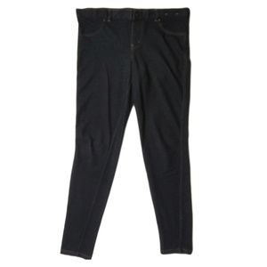Navy Blue  Style Spandex Legging Jean Size Medium